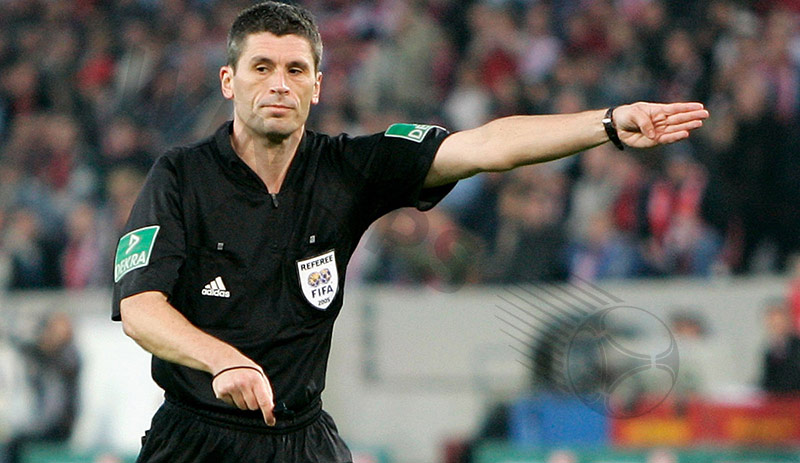 Best football referee in the world​: Markus Commerce - Germany